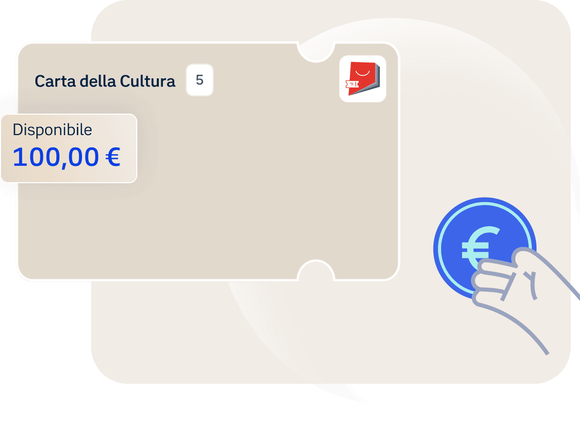La Carta della Cultura, 100€ bonus